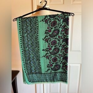 J. Crew wool and silk scarf. Excellent condition